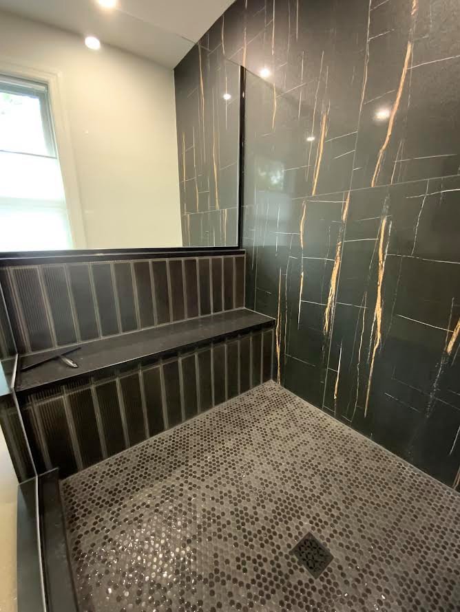 Dramatic Contemporary Bathroom