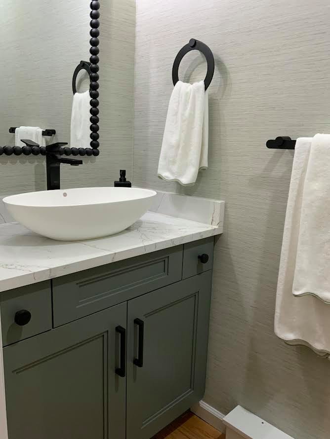 Green with Envy Powder Room